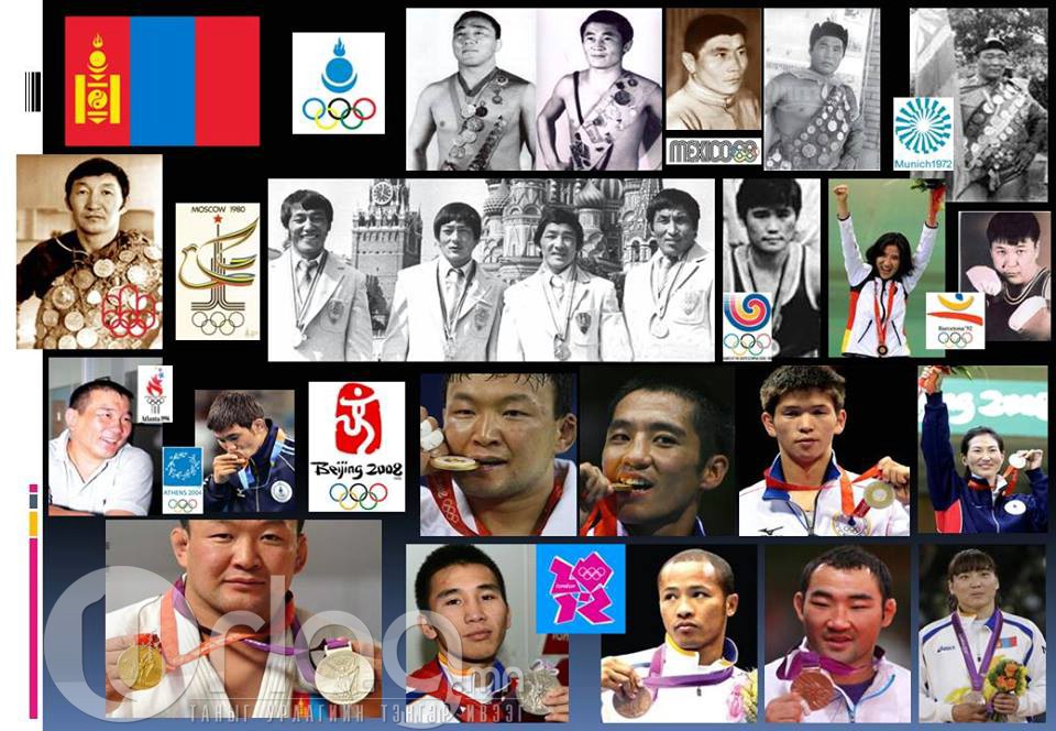 Монгол түмний бахархал болж Олимпийн медаль авсан тамирчид